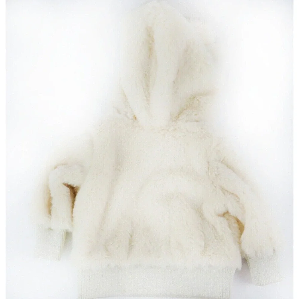 Infant‎ Girls Sweatshirt Sovereign Code Infant Girls Faux Fur Hooded Fleece 6-9M